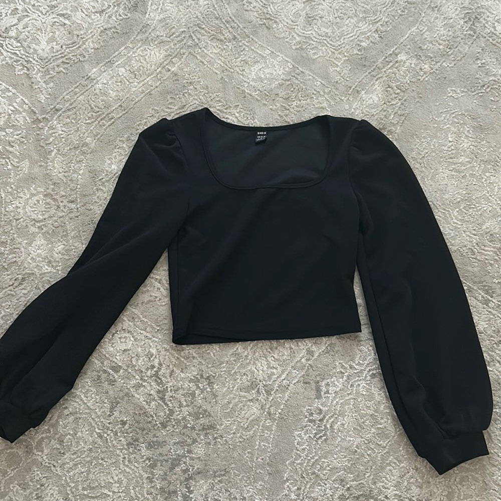 SHEIN, Black blouse, Size small